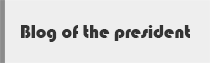Blog of the president