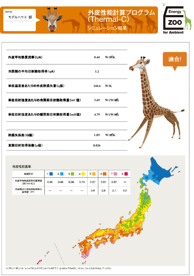 外皮性能計算プログラム