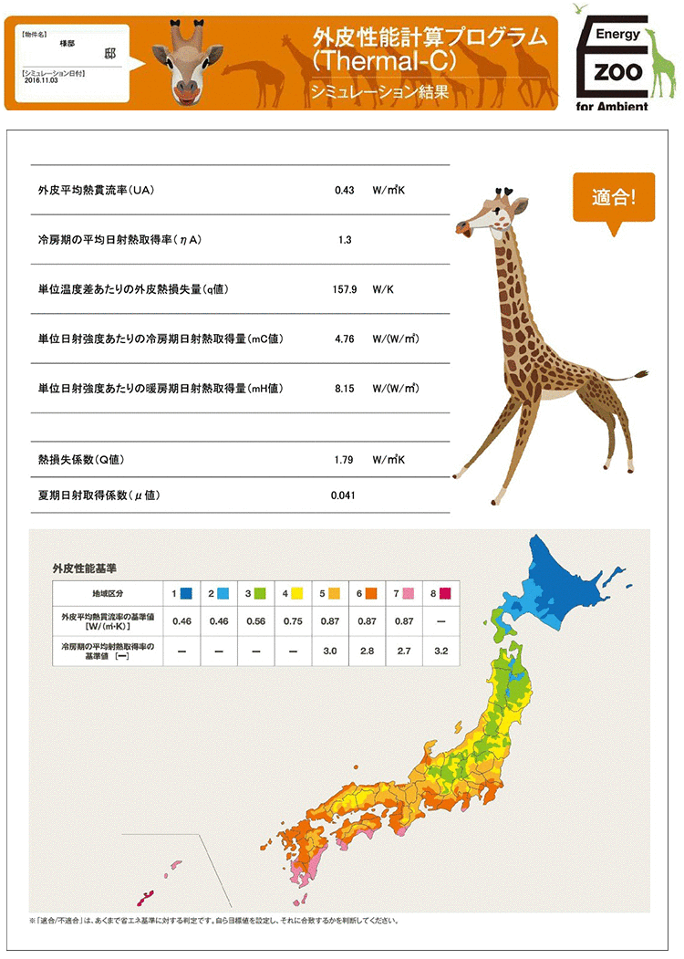 外皮性能計算プログラム