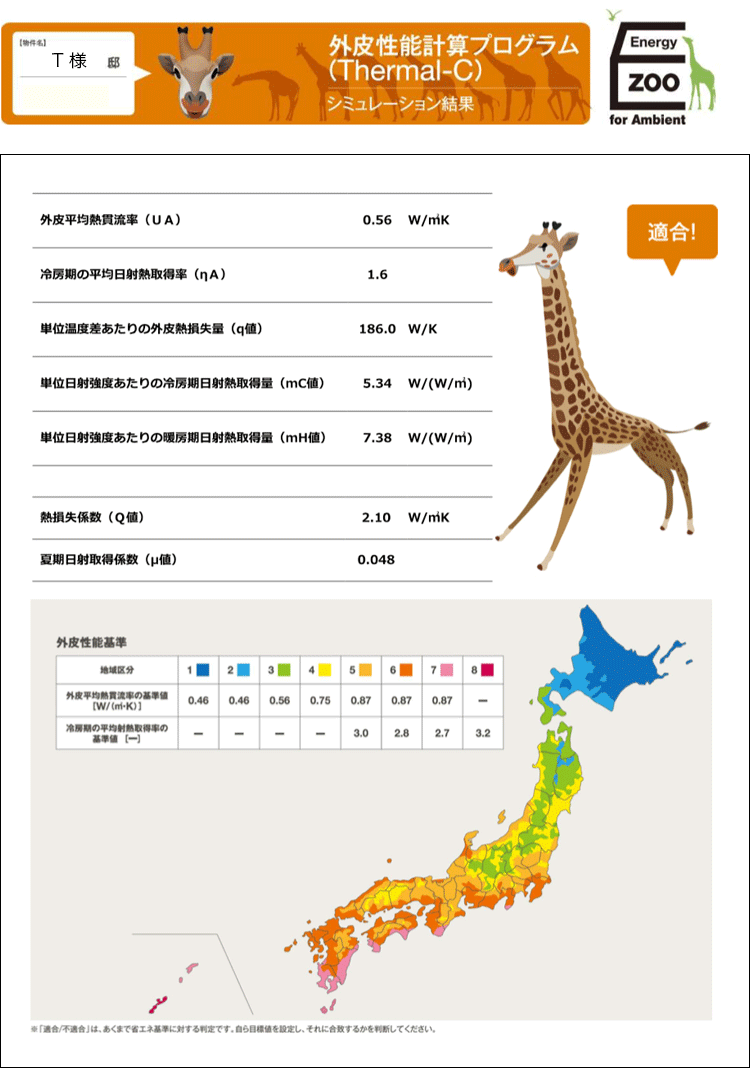 外皮性能計算プログラム